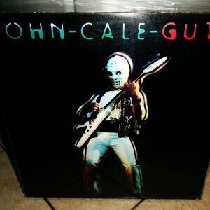 john cale guts vintage 1977 lp - velvet underground cbgb punk fear marylou gun